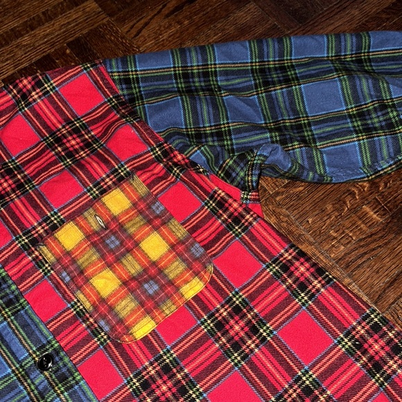 Engineered Garments Workaday Plaid Button Down M - Picture 4 of 8